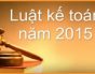 Nguyên tắc kế toán theo Luật kế toán 2015