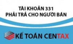 Phương pháp kế toán phải trả cho người bán theo Thông tư 133 – TK 331.
