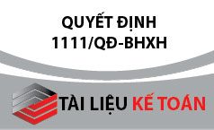 Quyết định 1111/QĐ-BHXH ban hành quản lý thu BHXH, BHYT