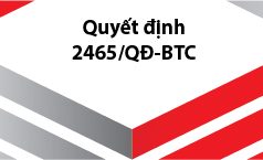 Quyết định 2465/QĐ-BTC năm 2015 đính chính Thông tư 96/2015/TT-BTC do Bộ trưởng Bộ Tài Chính ban hành