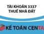 Cách hạch toán thuế nhà đất, tiền thuê đất – TK 3337