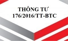 Thông tư 176/2016/TT-BTC hướng dẫn xử phạt vi phạm hành chính về hóa đơn.