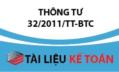 Thông tư 32/2011/TT-BTC Hướng dẫn về khởi tạo, phát hành và sử dụng hóa đơn điện tử