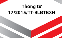 Thông tư số 17/2015/TT-BLĐTBXH V/việc Hướng dẫn xây dựng thang lương, bảng lương, phụ cấp lương và chuyển xếp lương đối với người lao động