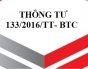 Thông tư 133/2016/TT-BTC.