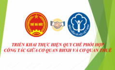 Từ năm 2015: Phối hợp thông tin giữa cơ quan thuế và bảo hiểm xã hội