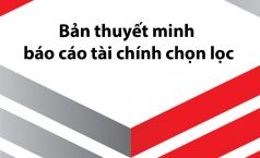 Bản Thuyết minh Báo cáo tài chính chọn lọc theo Thông tư 200/2014/TT-BTC
