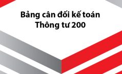 Hướng dẫn lập Bảng cân đối kế toán theo Thông tư 200/2014/TT-BTC trên excel