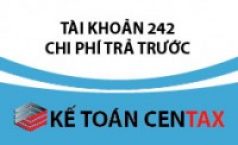 Phương pháp kế toán chi phí trả trước theo Thông tư 133 – TK 242