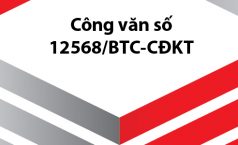 Công văn số 12568/BTC-CĐKT V/v Giải thích nội dung Thông tư số 200/2014/TT-BTC