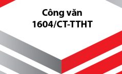 Công văn 1604/CT-TTHT kê khai, khấu trừ thuế giá trị gia tăng đầu vào trường hợp hóa đơn bán hàng xuất trước ngày nhận hóa đơn mua hàng