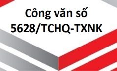 Công văn số 5628/TCHQ-TXNK V/v miễn thuế nhập khẩu cho máy móc phục vụ dự án.