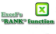 Cách sử dụng hàm Rank trong kế toán Excel