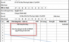 Xử lý hóa đơn có danh mục nhiều hơn số dòng?