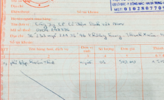 Xử lý hóa đơn viết sai thông tin khách hàng