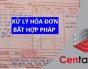 Phạt hành vi sử dụng hóa đơn bất hợp pháp