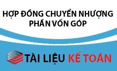 Hợp đồng chuyển nhượng phần vốn góp