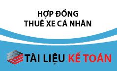 Hợp đồng thuê xe cá nhân
