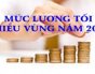 Mức lương tối thiểu vùng năm 2015 áp dụng đối với người lao động làm việc ở doanh nghiệp