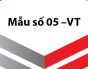 Mẫu Biên bản kiểm kê vật tư, công cụ, sản phẩm, hàng hóa Mẫu số 05 –VT