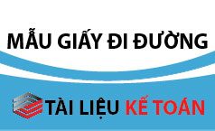 Mẫu giấy đi đường