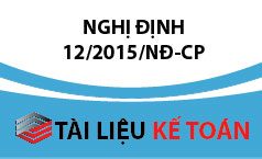 Nghị định số 12/2015/NĐ-CP