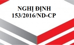 Nghị định 153/2016/ND-CP quy định mức lương tối thiểu vùng đối với người lao động đang làm việc theo Hợp đồng lao động.