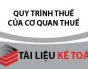 Quy trình kiểm tra thuế của cơ quan thuế từ năm 2015