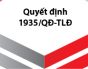 Quyết định 1935/QĐ-TLĐ quy định về phân cấp thu, phân phối nguồn thu tài chính công đoàn