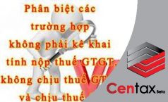 Sự khác biệt giữa hàng hóa không chịu thuế, không phải kê khai tính nộp thuế với hàng hóa chịu thuế suất 0%