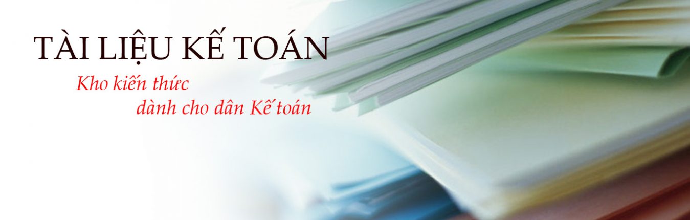 Tài liệu kế toán