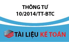 Thông tư số 10/2014/TT-BTC hướng dẫn xử phạt vi phạm hành chính về hóa đơn
