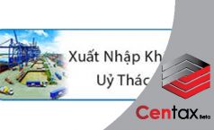 Hạch toán nghiệp vụ xuất khẩu uỷ thác hàng hóa.